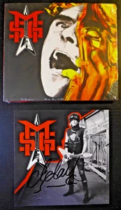 TARJETA DE ARTE FIRMADA POR MICHAEL SCHENKER AUTOGRAFIADA DON'T SELL YOUR SOUL NUEVO CD 2025 - Imagen 1 de 2