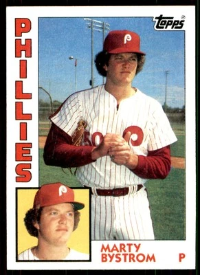 1984 Topps Marty Bystrom Philadelphia Phillies #511 - Image 1 of 2