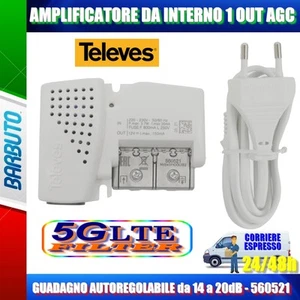 INNENVERSTÄRKER 1 OUT AGC SELBSTREGULIERENDES GEWINN 14 bis 20dB - 560521 - Bild 1 von 2