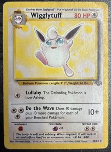 Wigglytuff 32/64 Jungle Regular - Picture 1 of 2