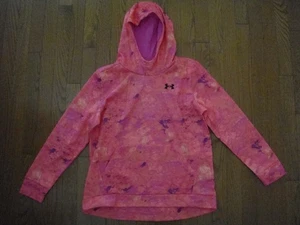 NWT Girls Under Armour Fleece Printed Hoodie - YXL - Picture 1 of 6