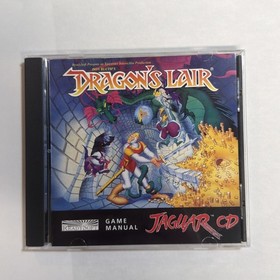 Dragon's Lair (Atari Jaguar CD, 1995) CIB TESTED AND WORKING