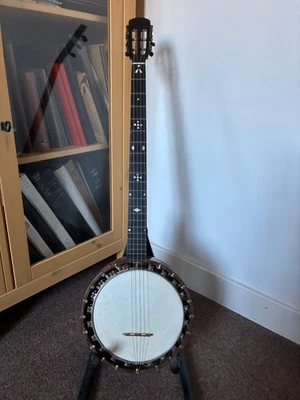 5 string zither banjo made early twentieth century in VGC. - Image 1 of 4