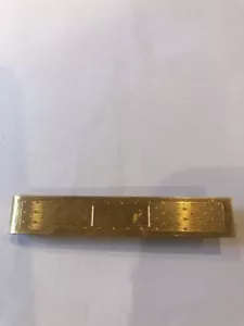 Vintage tie clip gold tone, 12 K G.P. Anson brand (80) - Picture 1 of 2