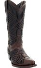Excellent Reviews Soto Handcrafted Leather SZ 10  12” Women Cowboy Boots Inlay