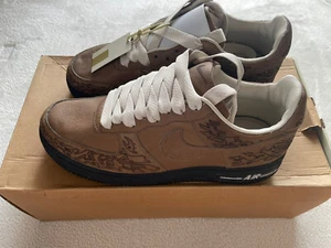 Nike Air Force 1 Premium Laser By Stephan Maze Georges Size 8- 308427-331 - Picture 1 of 12