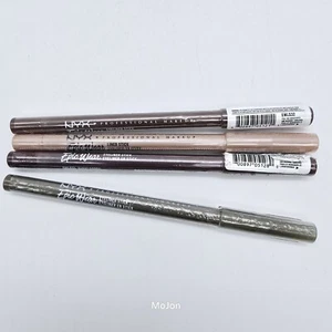 4-Pk NYX Epic Wear Eye Liner Rose Gold, Brown Shimmer, Olive Green, Burnt Sienna - Picture 1 of 13
