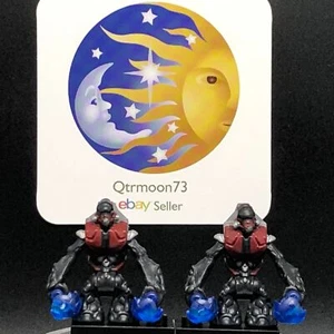 HALO Mega Bloks COVENANT Grunt (crimson) x2 FIGURES 96837 Halo Battlescape 2010 - Picture 1 of 9