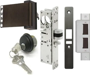 Adams Rite Estilo Pestillo Puerta de Pastor Mortaja Cierre Deadlatch Cerradura Salida Paleta Han... - Imagen 1 de 4