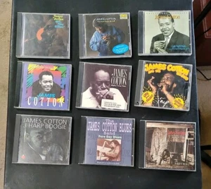 James Cotton - 9 CD Lot Blues All Near Mint Condition = No Junk Drawer Cds - Picture 1 of 7