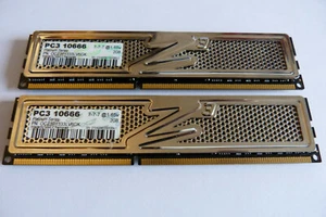 2x 2GB OCZ Platinum Serie OCZ3P1333LV6GK 4GB DDR3 1333MHz PC3-10600 PC RAM Kit - Bild 1 von 2