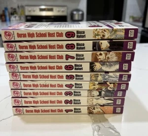 Ouran High School Host Club Manga Lot Volumes 1-9 - Picture 1 of 1