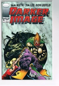 DARKER IMAGE #1 COMICS 1993 NM+ 1st MAXX DEATHBLOW BLOODWULF SEALED/CARD - Picture 1 of 2