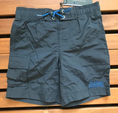 Cordón de baño corto Tommy Hilfiger para niños - 6 años - azul marino - E557127352-403 Foto 1 de 4