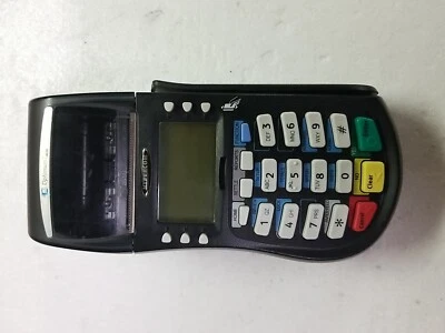 Hypercom Optimum T4220 Credit Card POS Terminal  Reader - Image 1 of 4
