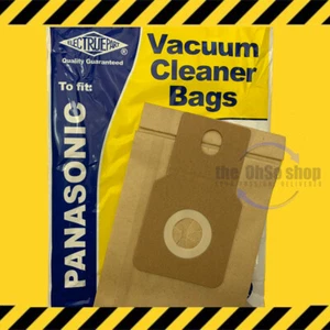 Para Panasonic Aspiradora Vertical Bolsas 5 Paquete Modelo MCE3001 - Imagen 1 de 4