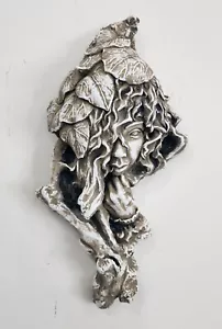 Dryad Fairy Nymph Druid Pixie Nature Tree Woman Wall Sculpture - Picture 1 of 7