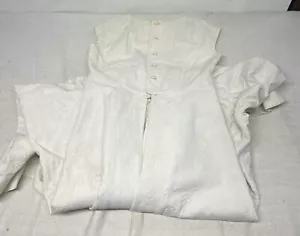 Robe de Marièe avec jupon ancienne cousue main et machine taille 36 - Imagen 1 de 5