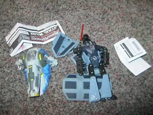 Hasbro Star Wars Transformers Darth Vader & Jango Fett With Manuals used - Picture 1 of 2
