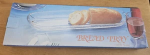 Vintage Glass bread tray item no 666 circa early 1980's - Picture 1 of 5