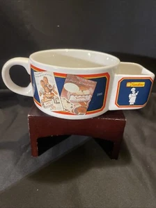 Vintage Sunshine Biscuits Soup Bowl With Sunshine Krispy Cracker Holder - Picture 1 of 6