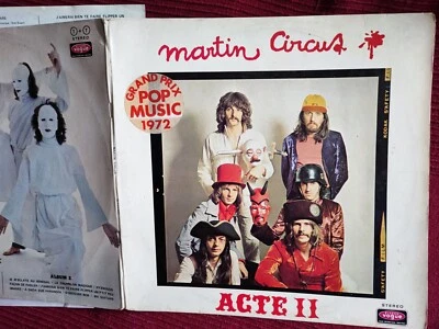 MARTIN CIRCUS - ACTE II - 1st Press French 1971 - 2 LP - Code  prix : Ⓣ + Ⓣ / EX - Photo 1/4