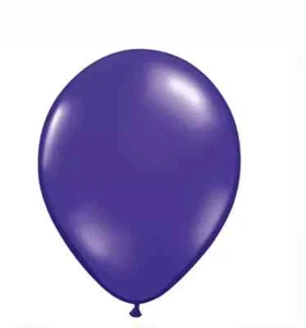 Qualatex Chrome Purple Shine 7” Latex Balloons (100 Pack) – Premium Quality! - Picture 1 of 6