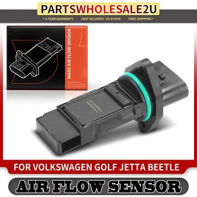 Mass Air Flow Sensor for Volkswagen Golf Jetta 2004-2006 Beetle 2005-2006 1.9L - Image 1 of 4