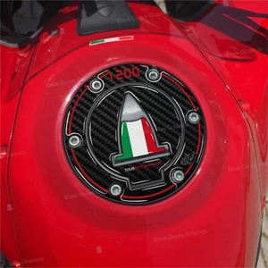 Adesivo 3D Protezione compatibile con tappo serbatoio Ducati Multistrada 1200 - Imagen 1 de 6