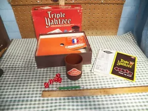 1973 E.S LOWE Triple Yahtzee mit Notenblättern - Bild 1 von 8