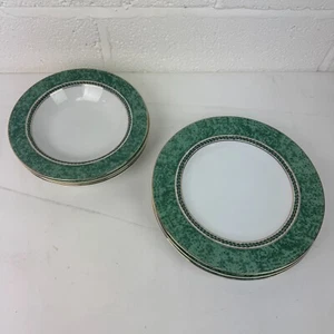 PTS International Fine Porcelain Pantheon dinner plates (4), soup plate (4) - Picture 1 of 16