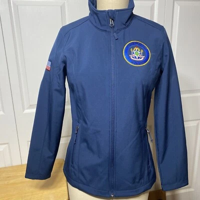 US Cost Guard Port Authority Jacket Ladies S - Image 1 of 4