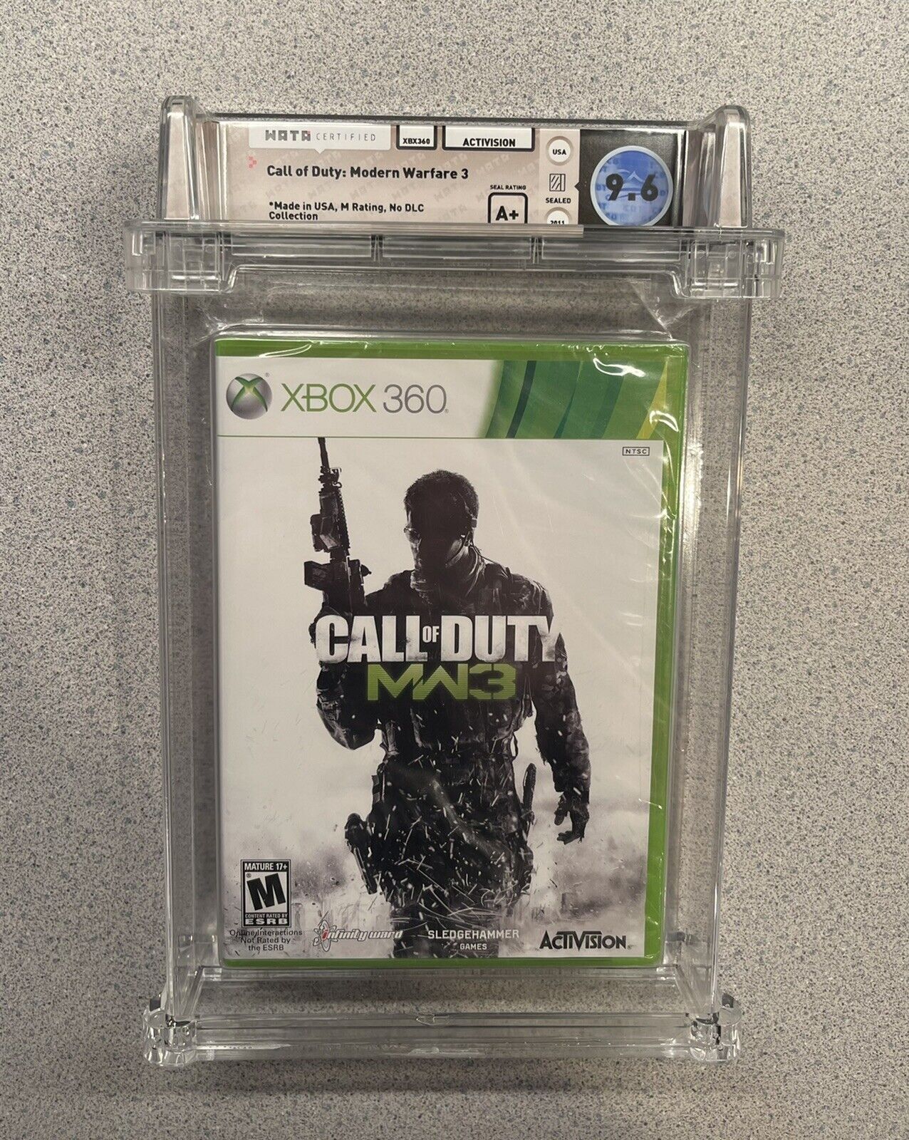 Call Of Duty: Modern Warfare 3 (Xbox 360) Sealed Graded WATA 9.6 A+ MW3 New VGA