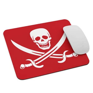 Pirate Flag Mouse pad, no quarter - Bild 1 von 4