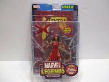 MARVEL LEGENDS SERIES 4  ELEKTRA W/ VARIANT POSTER AND STAND