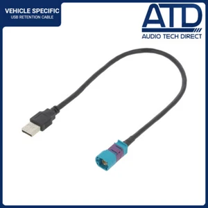 USB Haltekabel für Peugeot Expert Boxer Traveller 3008 Radio Adapter 4 Pin - Bild 1 von 5