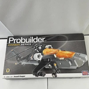 Mega Bloks Pro Builder Assault Chopper 3271 Carbon Series LIMITED EDITION - Picture 1 of 4