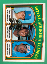 2021 TOPPS HERITAGE 1972 50TH ANNIVERSARY BUYBACK STAMPED 71 K’S LEADERS SEAVER