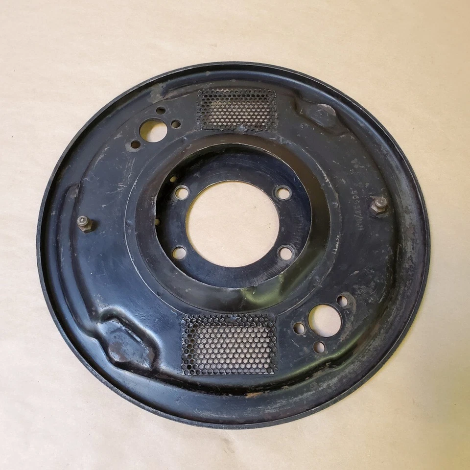 捷豹 XK140 原装左 LH 前鼓制动背板 30637 原始设备制造商 — 第 1/4 张图片