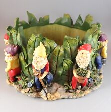 Charming 8" Gnome / Elf Themed Planter Resin Gardening