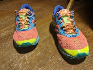 Asics Gel Noosa T580N Damen-Schwimmen Fahrrad Laufen Triathlonschuhe Größe 7,5 mehrfarbig - Bild 1 von 9