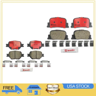 Se adapta a pastillas de freno delanteras + traseras de cerámica Scion tC 2005-2010 - Premium OE XH Foto 1 de 4