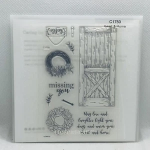 Close To My Heart (CTMH) C1750 Heart & Home New Acrylic Stamp Set. T - Picture 1 of 1