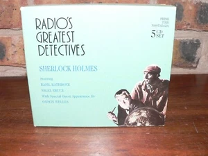 1992 Radio's Greatest Detectives Sherlock Holmes 5 CD Box Set #PTN-726 - Picture 1 of 5