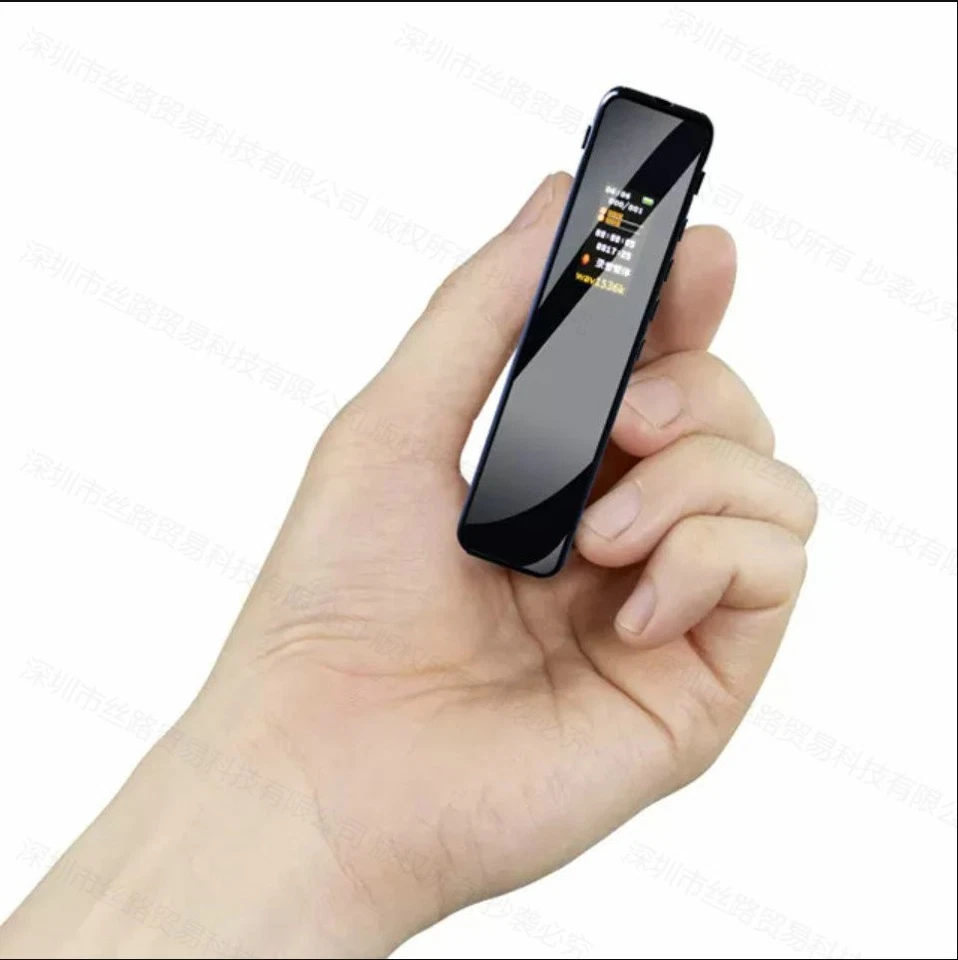 GL-81 Dictaphones Spy Hidden Mini Voice-activated Thin Digital voice recorder - Image 1 of 4