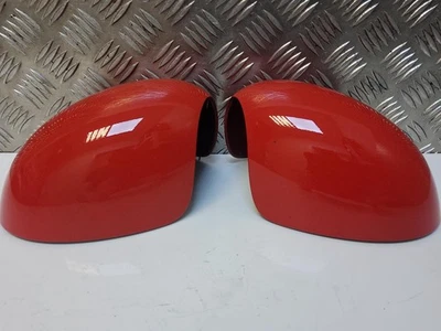 MINI R56 2007-2013 Coppia tappi specchietti retrovisori Powerfold sinistro destro rosso 505256 505255 - Immagine 1 di 4