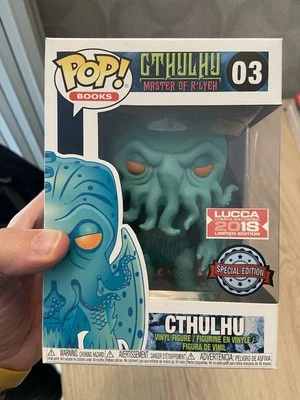 Funko Pop | Cthulhu Master of R'lyeh 03 | Bollino Lucca Comics 2018 | Nuovo - Immagine 1 di 4