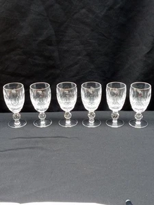 6 WATERFORD CUT CRYSTAL COLLEEN SHERRY GLASSES / JUICE / COCKTAIL GLASSES - Picture 1 of 12
