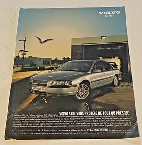Brochure de Vente VOLVO S80 - 1999 - Etat Moyen - Picture 1 of 2