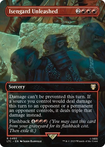 MTG - Isengard Unleashed - Borderless - Lord of the Rings - Magic the Gathering - Image 1 of 1